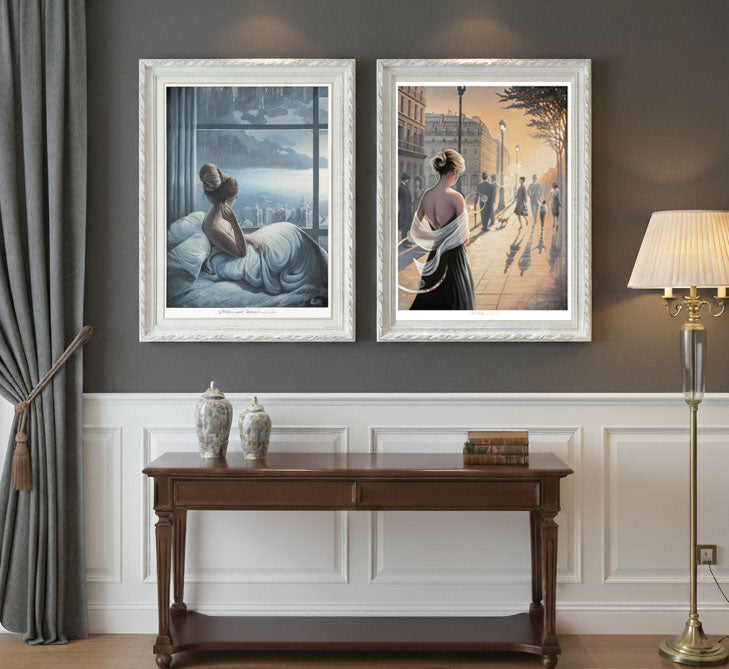 Age of Elegance art print collection by artist Carm Dix