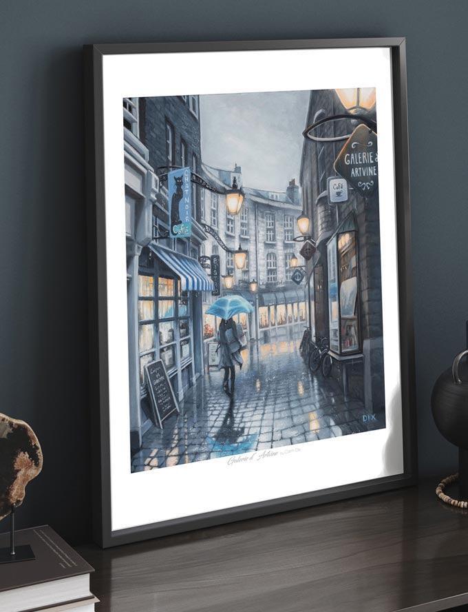 Galerie d' Artvine painting framed