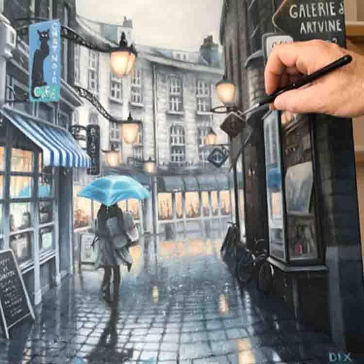 Galerie d' Artvine art print by artist Carm Dix