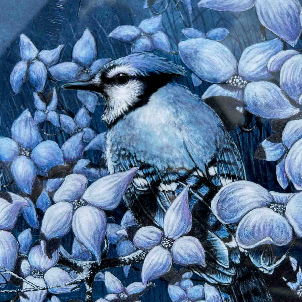 
                      
                        very close pic of blue jay blues painting by Carm Dix
                      
                    