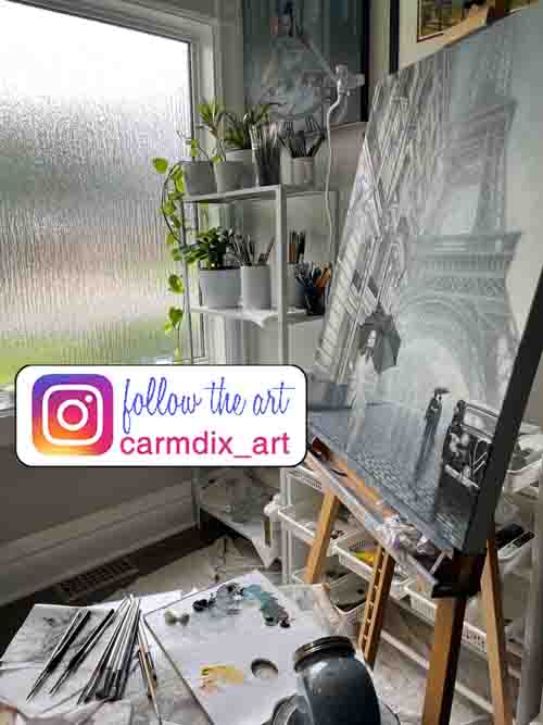 studio work Carm Dix