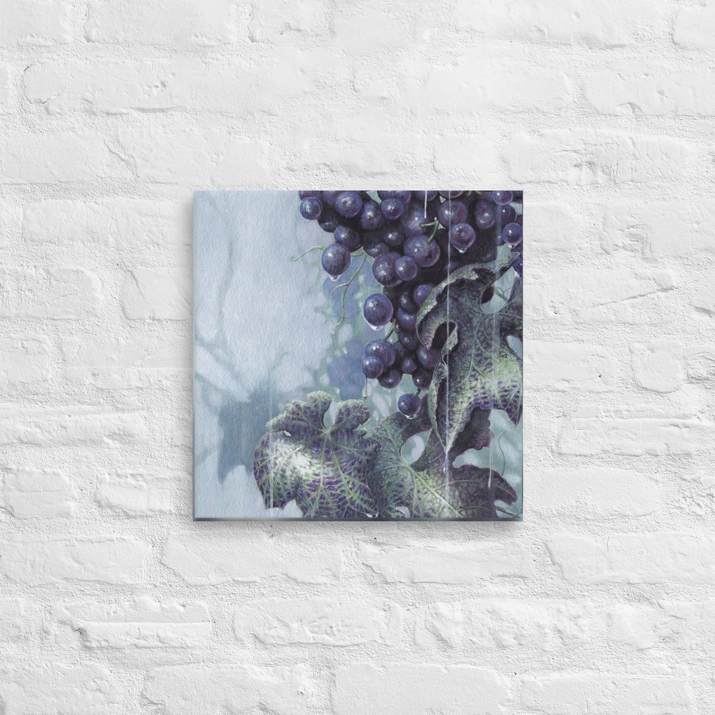 Vineyard Scenes 16x16" canvas scenes by art Carm Dix