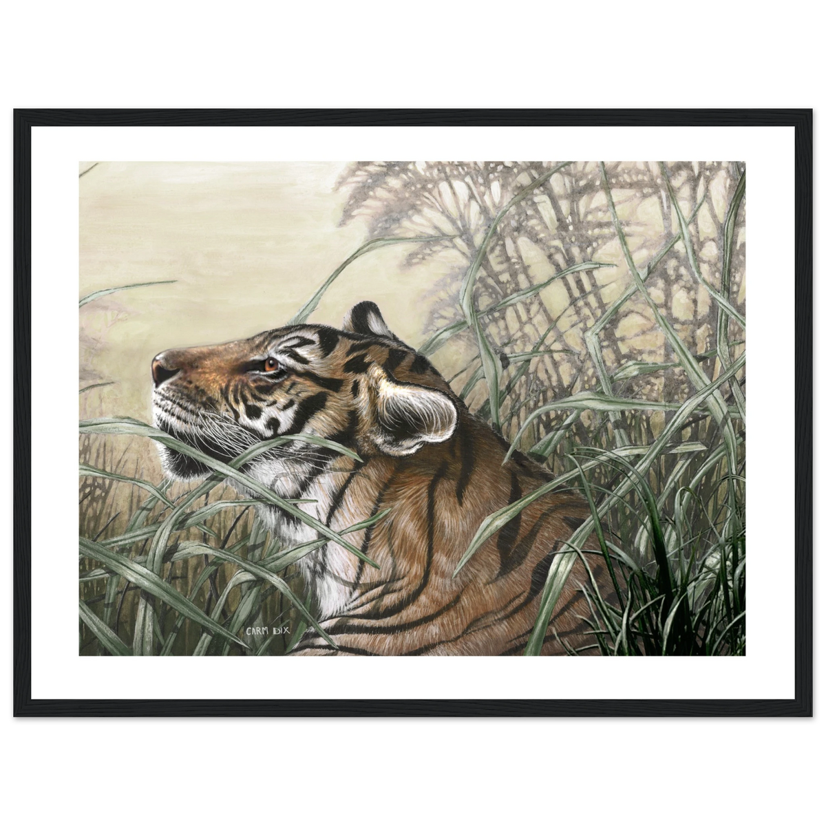 Majestic art print by artist Carm Dix