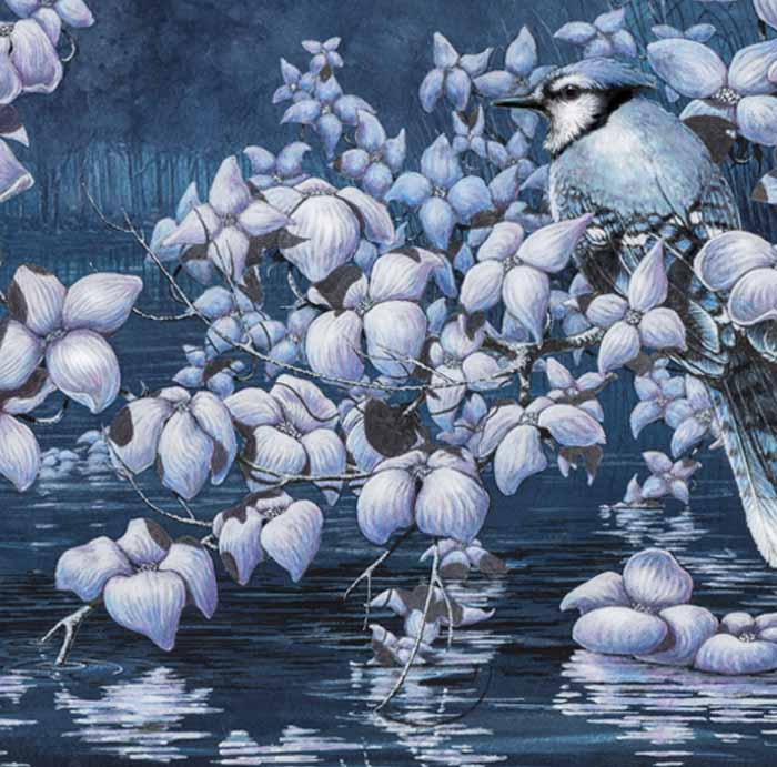 
                  
                    Blue Jay Blues painting by artist Carm Dix
                  
                