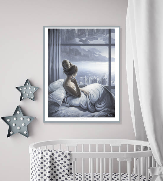 
                      
                        Framed look of Pillow and Pearl for Children decor
                      
                    