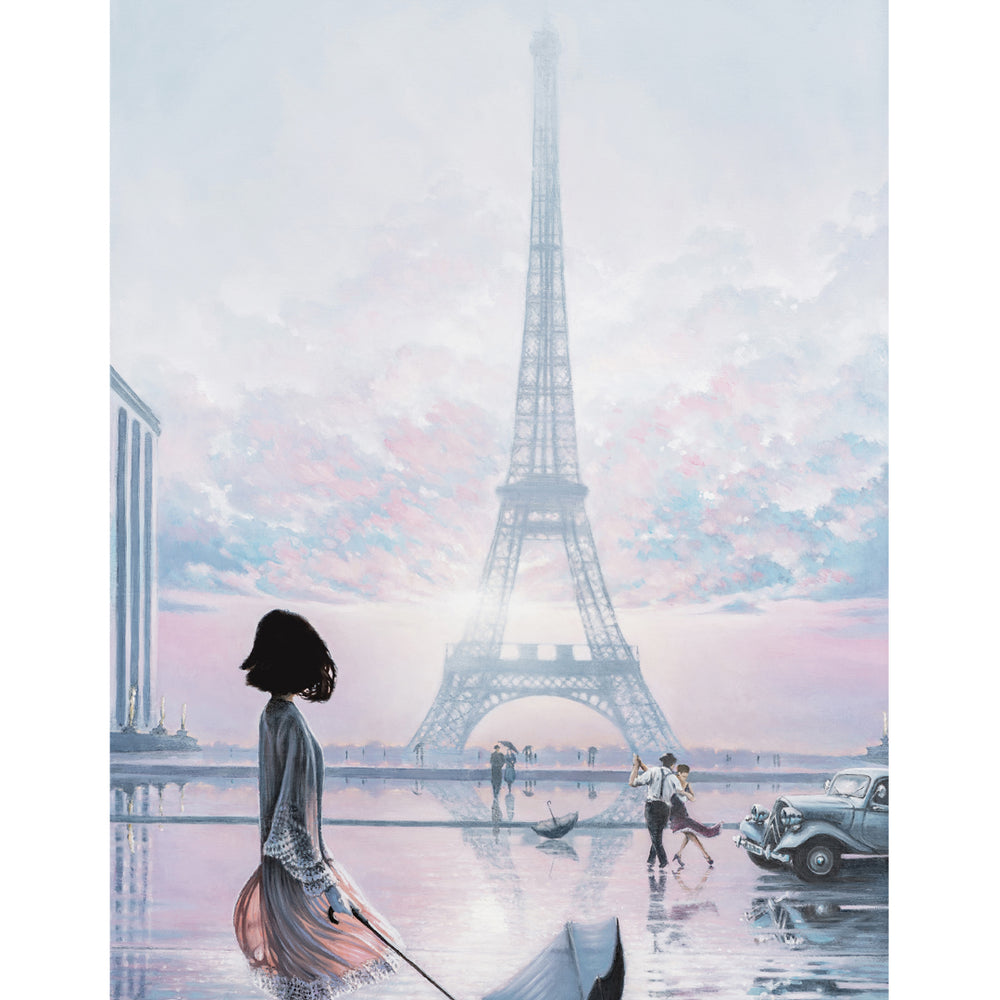 Lost Moment in Paris art print by artist Carm Dix