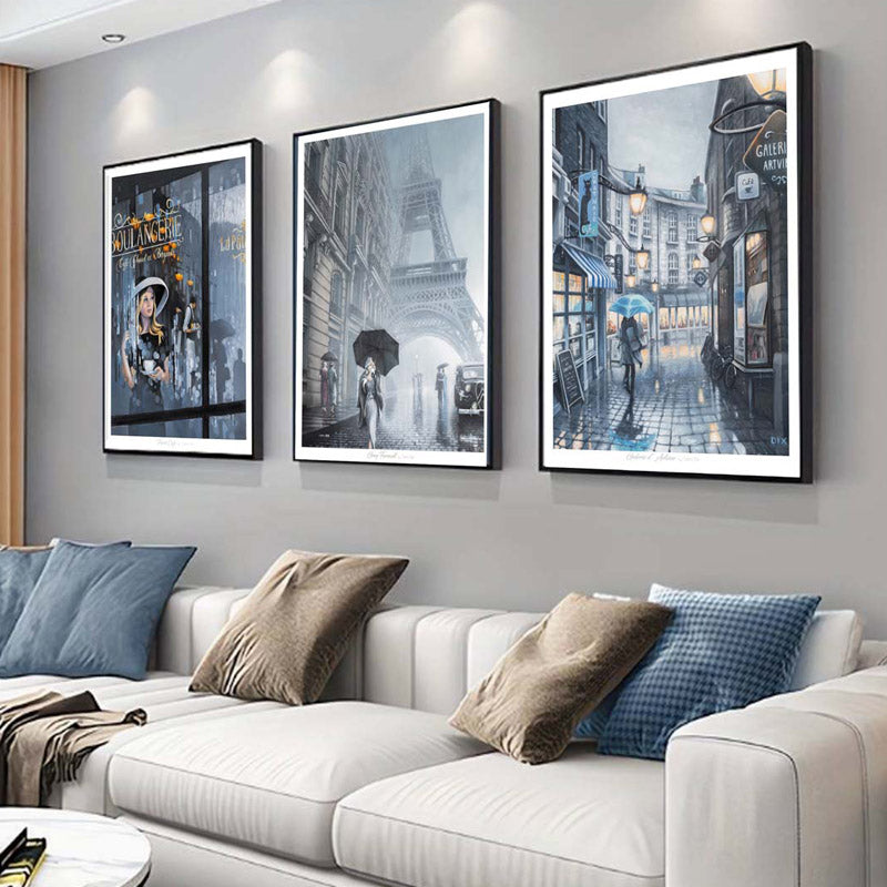 3 Parisian art prints