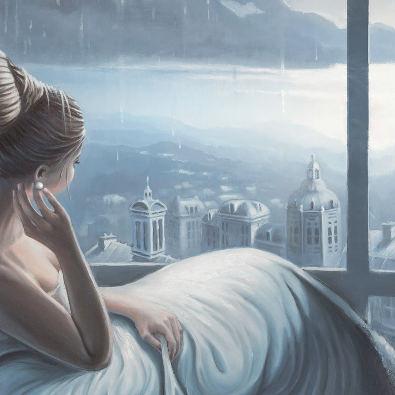 Pillow and Pearl painting