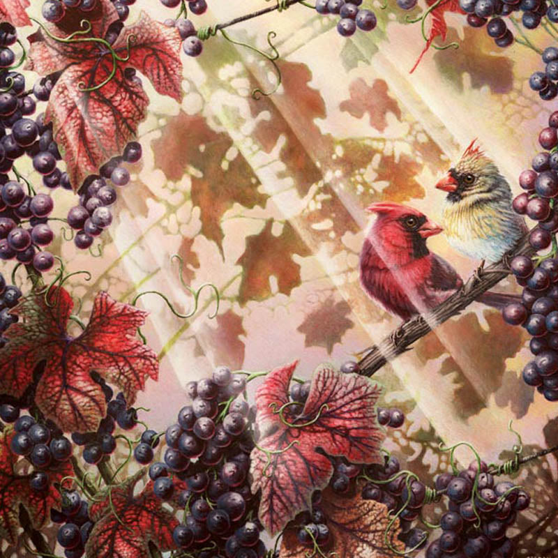 Niagara Red painting