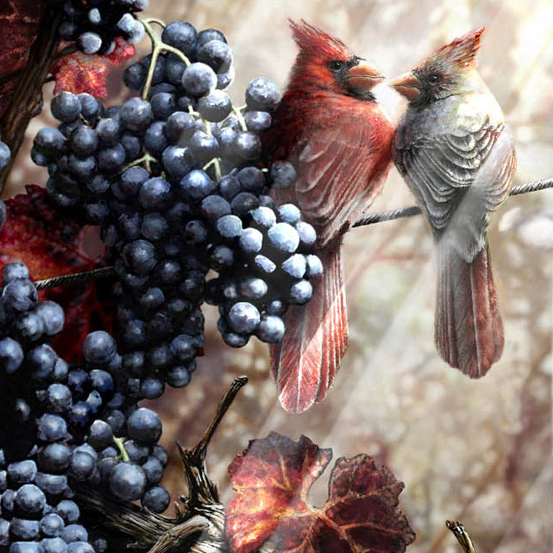 Vineyard Romance painting
