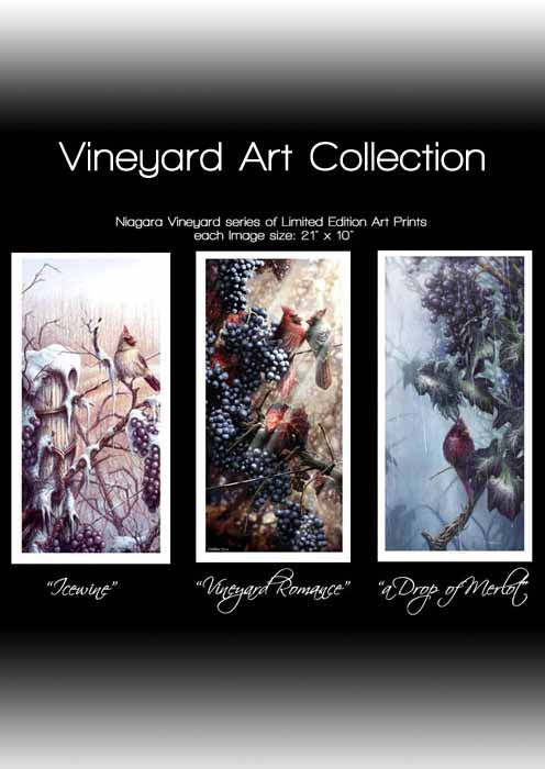 Vineyard (3 bundle) Collection of Limited Edition Art prints