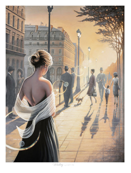 "waiting" painting now available in an art print