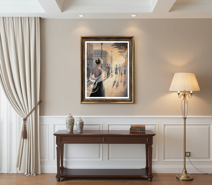 Waiting painting now art print lovely decor
