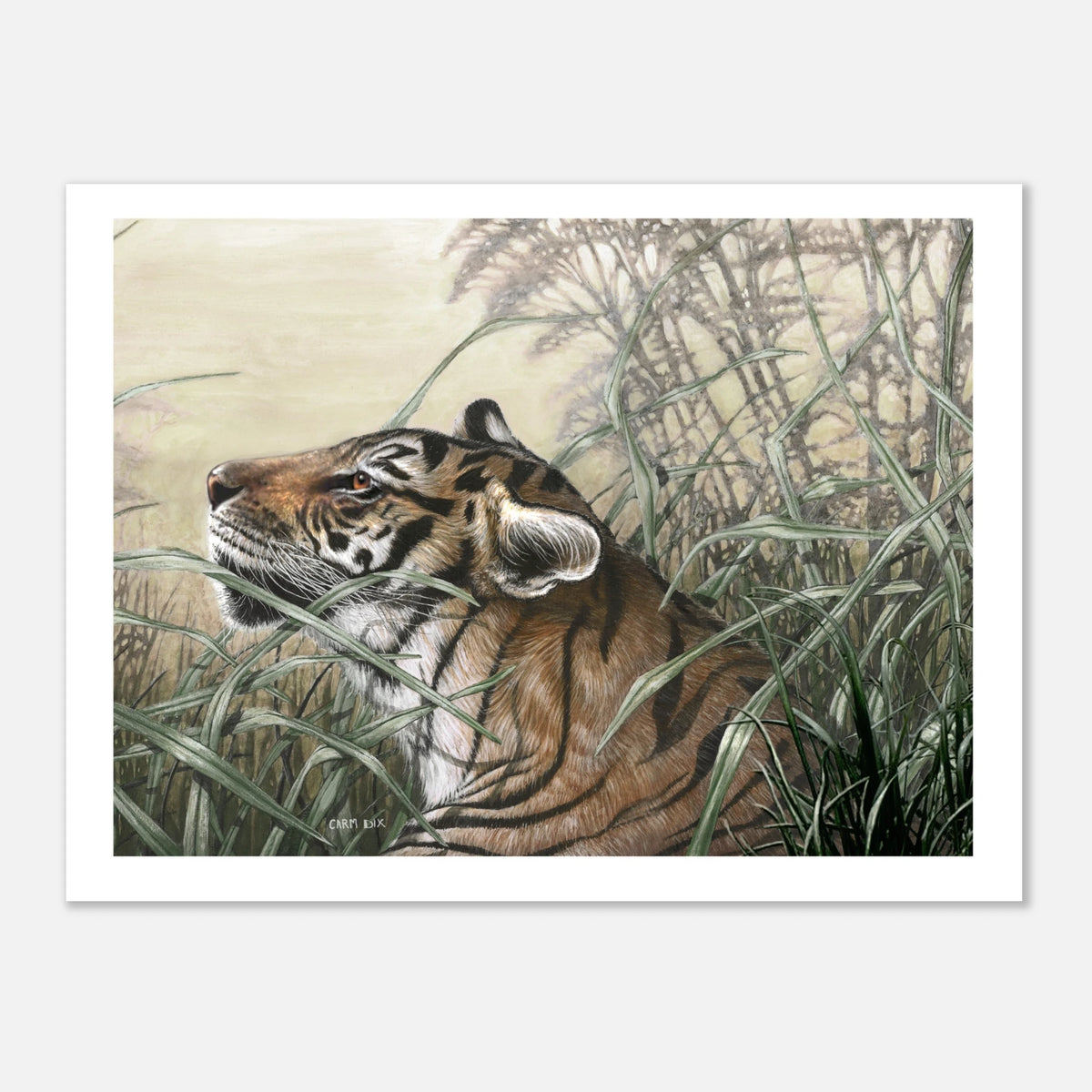 Majestic art print by artist Carm Dix