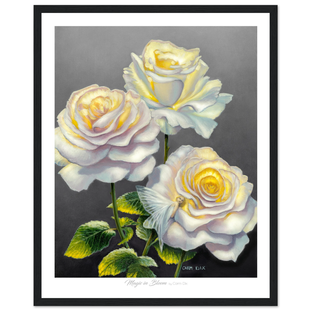 Magic in bloom art print by artist Carm Dix